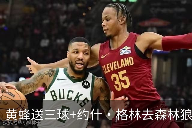 黄蜂送三球+约什·格林去森林狼 换里德+1首轮+3互换+3次轮